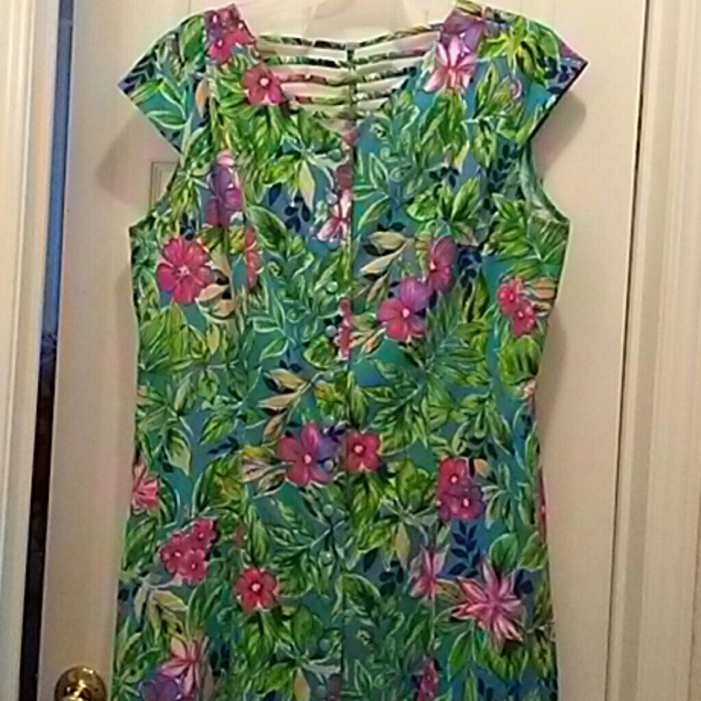 Main Street Classic Floral Dress